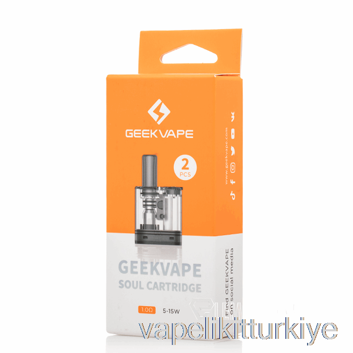 Vape Likit Geek Vape Soul Yedek Bölmeler 1.0ohm Bölmeler
